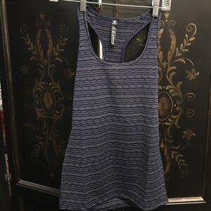 Navy Combo 90 Degree by Reflex Tank Top Size Small